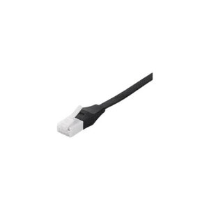 �c���̐܂�Ȃ�LAN�P�[�u�� �J�e�S��6a �X�g���[�g �t���b�g�^�C�v 1.0m �u���b�N BSLS6AFU10BK