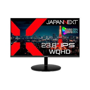 �t���f�B�X�v���C 23.8�^/2560×1440/DP�AHDMI�ADVI×1/�u���b�N/�X�s�[�J�[��/3�N�ۏ� JN-IPS2380FLWQHD-N