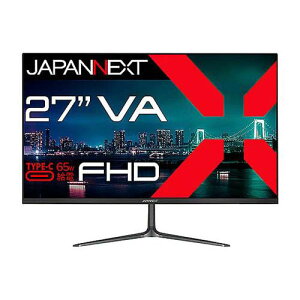 �t���f�B�X�v���C 27�^/1920×1080/HDMI×1�AUSB-C×1/�u���b�N/�X�s�[�J�[�L/2�N�ۏ� JN-V27FHD-C65W