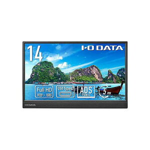 ���o�C���f�B�X�v���C 14�^/1920×1080/HDMI(�~�j)�AUSB Type-C(DisplayPort Alt Mode)/�u���b�N/�X�s�[�J�[�F�Ȃ�/�R���p�N�g&�y�ʂŏꏊ��I�΂��Ɩ������A�b�v LCD-YC141DX