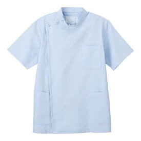 ドクターウェア (上衣・半袖) ブルー LL KES5167