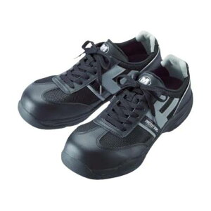 JSAA A種認定 小指保護先芯 (プロテクトウズ5) 入りスニーカー ブラック 26.0cm PF110-BK-26.0