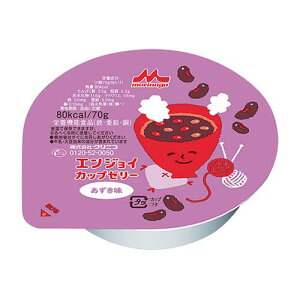 エンジョイカップゼリー (栄養補助食品) あずき味 24個入【2407c】