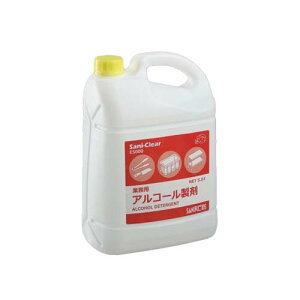 ƖpAR[ Sani-Clear (TjNA) 5L*4{ Xv[{g()t E5000 4{Zbg