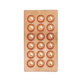 銅製たこ焼天板 18穴