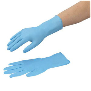 サニーフーズニトリル手袋・ロング M 1000枚入 GTF 2909-10X