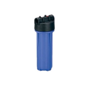 フィルターハウジング 250mm 青 PP NPT1/2 PP10"PT1/2