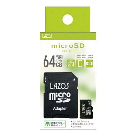 マイクロSDカード 64GB L-B64MSD10-U3
