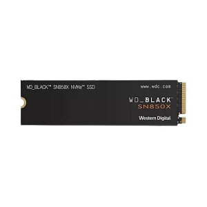 WD BLACK SN850X NVMe SSD 1TB WDS100T2X0E