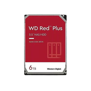 WD Red Plus 3.5C`HDD 6TB SATA6Gb^s 5400rpm 256MB WD60EFPX