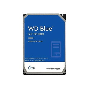 WD Blue 3.5C`HDD 6TB SATA 6Gb^s 5400rpm 256MB WD60EZAX