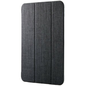 iPad11�C���` (A16) /10.9�C���` (��10����) �p�t���b�v�P�[�X ���^�y�� �t�@�u���b�N �w�ʃN���A 2�A���O�� �u���b�N TB-A25RWVCBK