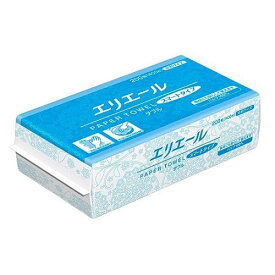 ペーパータオル スマートタイプ ダブル 中判 200組(400枚)*50パック エリエール 21001287