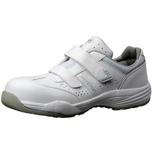 JSAA A種認定 小指保護先芯(プロテクトウズ5)入りスニーカー PF-115 ホワイト 26.5cm PF115-W-26.5