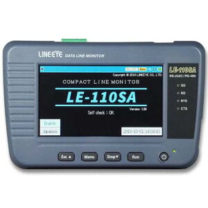 �f�[�^���C�����j�^�[ RS-232C�ARS-422�^485�Ή� LE-110SA
