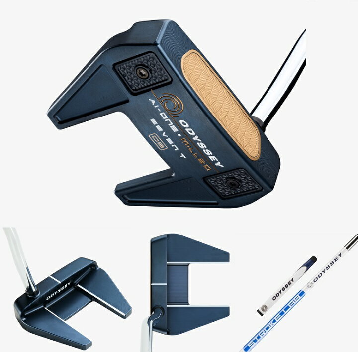 楽天市場】【レフティモデル】Odyssey Ai-One Milled Seven T DB