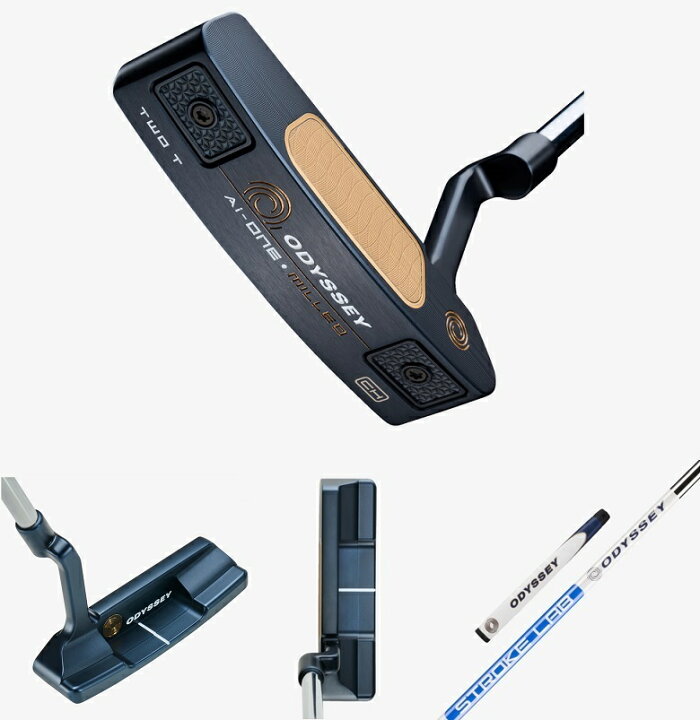 楽天市場】【レフティモデル】Odyssey Ai-One Milled Two T CH Putter 