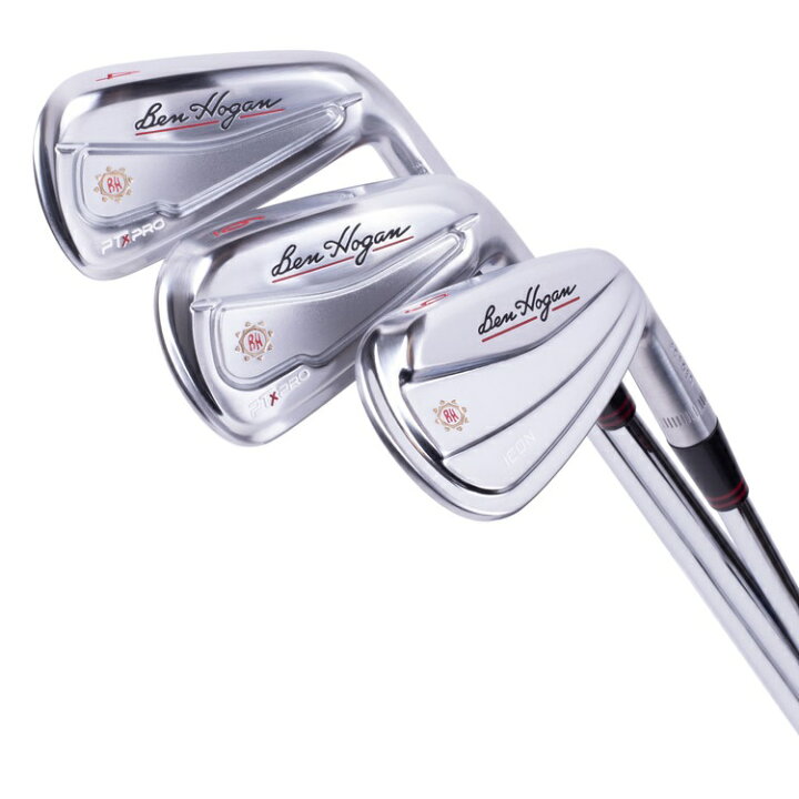 楽天市場】Ben Hogan Golf PTx Pro and Icon Iron Chrome Combo Set 