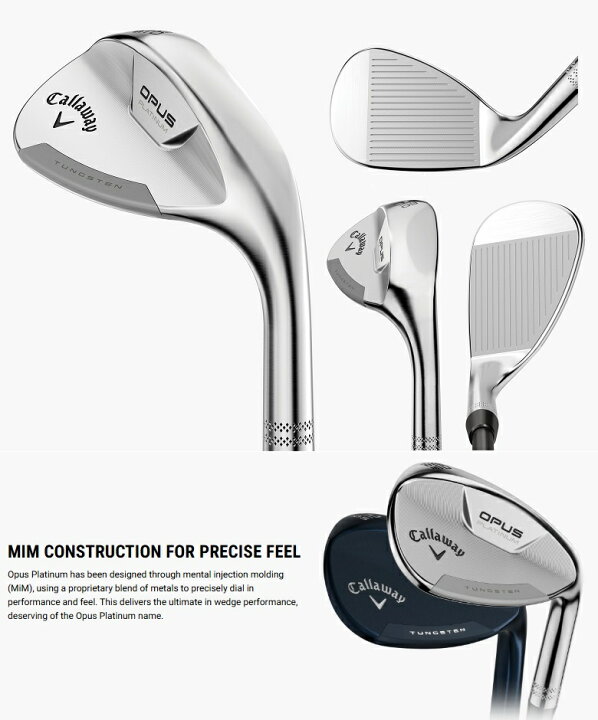 楽天市場】Callaway Opus Platinum Chrome Wedge キャロウェイ 