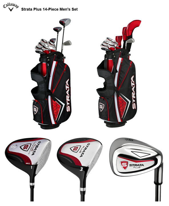 楽天市場】Callaway Strata Plus 14-Piece Men 