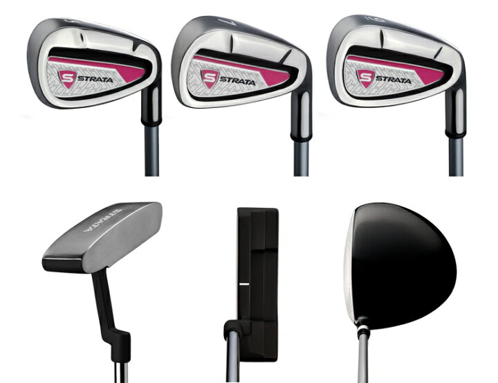 楽天市場】即納可！【レフティモデル】Callaway Strata 11-Piece  