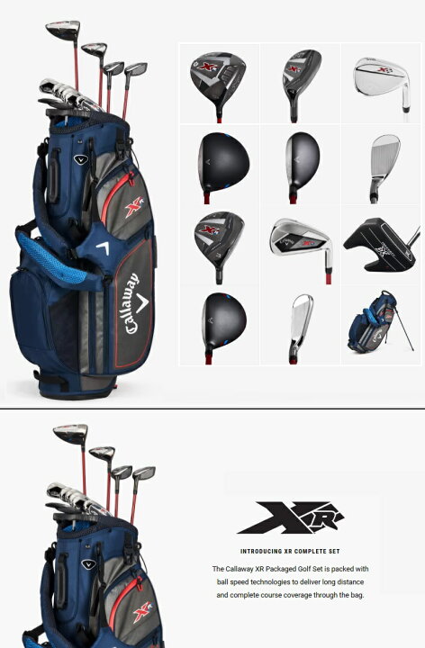 楽天市場】Callaway XR Complete Set キャロウェイ XR コンプリート 