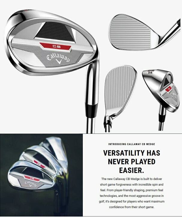 楽天市場】【レフティモデル】Callaway CB Wedge キャロウェイ CB 