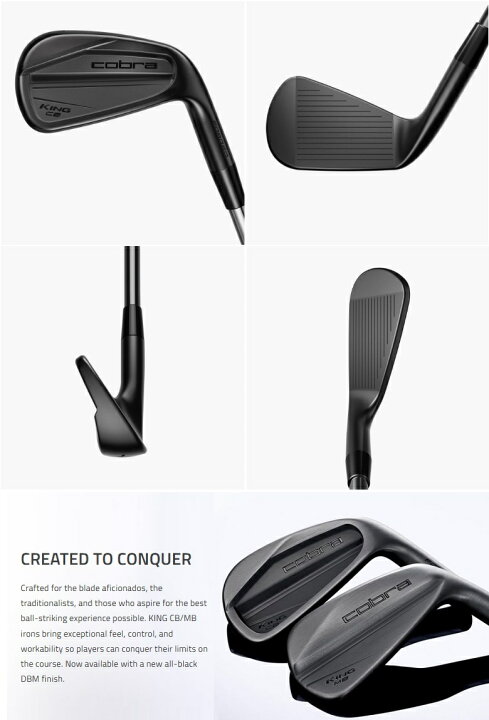 楽天市場】Cobra Golf KING CB Black Iron コブラゴルフ キング 