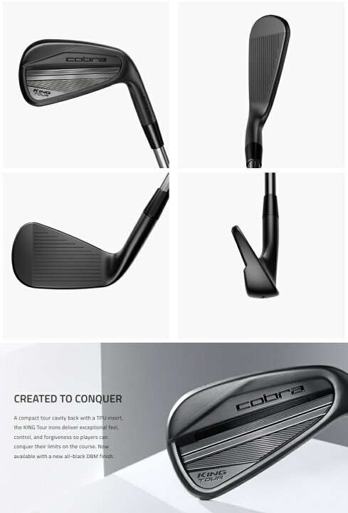 楽天市場】Cobra Golf KING Tour Black Iron コブラゴルフ キング 