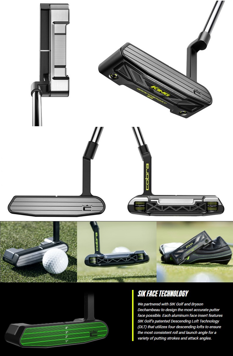 【楽天市場】Cobra Golf King 3D Printed Grandsport-35 Putter 