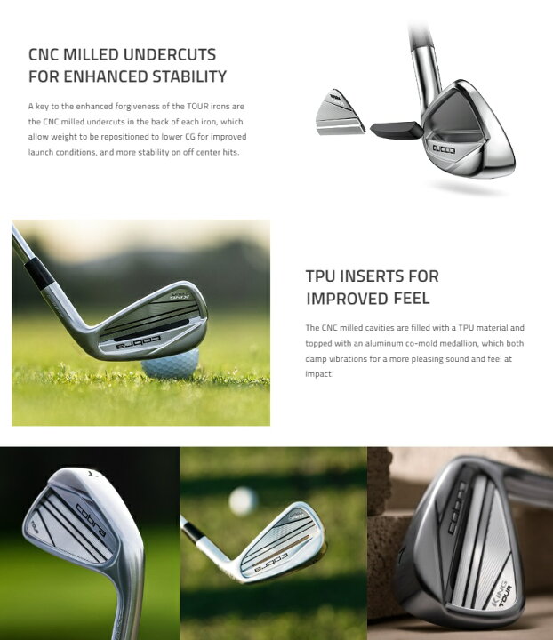 楽天市場】Cobra Golf KING Tour Iron コブラ キング ツアー アイアン 
