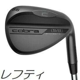 【レフティモデル】Cobra Golf Snakebite Black Wedge コブラゴルフ スネークバイト ブラック ウェッジ メーカーカスタムシャフトモデル