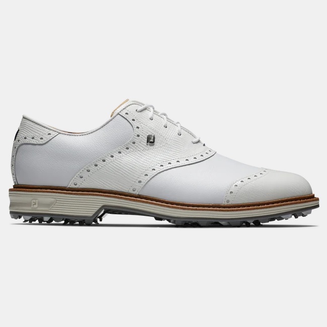 FootJoy Premiere Series - Wilcox Golf Shoes (White / Lizard Print