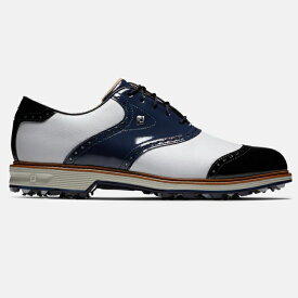 FootJoy Premiere Series - Wilcox Golf Shoes (White / Navy Patent / Black Patent) フットジョイ ウィルコックス ゴルフ シューズ 54323