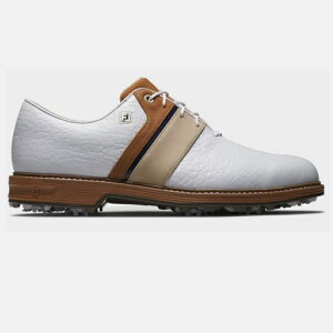 FootJoy Premiere Series - Packard LX Golf Shoes (White / Khaki) tbgWC pbJ[h LX St V[Y 54535