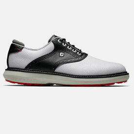 FootJoy Traditions Spikeless Golf Shoes - White / Black フットジョイ トラディションズ スパイクレス ゴルフ シューズ 57924