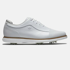 FootJoy Traditions Cap Toe Women's Golf Shoes- White フットジョイ トラディション キャップ トゥ レディス ゴルフ シューズ 97910