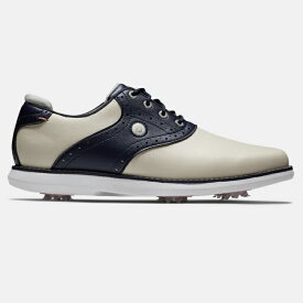FootJoy Traditions Saddle Women's Golf Shoes - Cream / Navy フットジョイ トラディションズ サドル レディース ゴルフ シューズ 97922