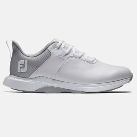 FootJoy ProLite Women’s Golf Shoes - White/Gray フットジョイ プロライト レディース ゴルフシューズ 98205