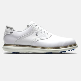 FootJoy Traditions Saddle Golf Shoes - White フットジョイ トラディションズ サドル ゴルフ シューズ 57903