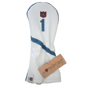 iliac Golf Royal - Chalk Boa/ Teal Boa Driver Head Cover �C���A�b�N �S���t ���C���� �h���C�o�[ �w�b�h�J�o�[