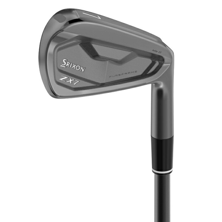 楽天市場】限定アイアン！Srixon ZX7 Mk II Black Chrome Iron 
