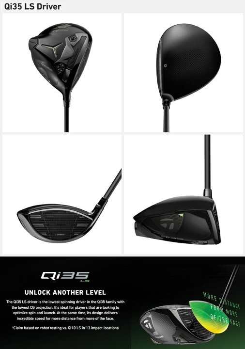 楽天市場】【レフティモデル】TaylorMade Qi35 LS Designer Series 
