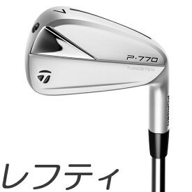 【レフティモデル】TaylorMade 2023 P770 Iron テーラーメイド P770 アイアン 5-9P(6本セット) メーカーカスタムシャフトモデル