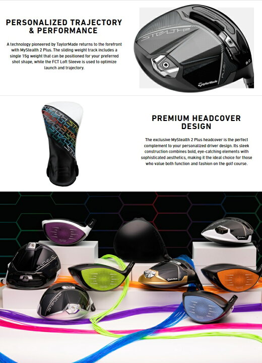 楽天市場】TaylorMade MyStealth 2 Plus Driver テーラーメイド マイ 