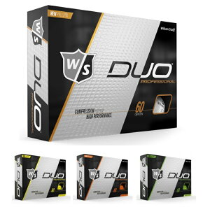 Wilson Staff Duo Pro Golf Ball EB\ X^bt fI v St{[ 1_[X