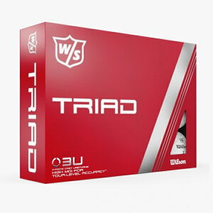 Wilson Staff Triad Golf Ball EB\ X^bt gCh St{[ 1_[X