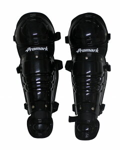 PROMARK プロマーク 少年軟式用キャッチャーレガース ブラック RG-66BK (野球 レガース 軟式 ジュニア 少年 キャッチャー防具 キャッチャーレガース 捕手用 超軽量)