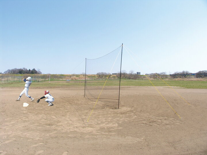 楽天市場】PROMARK 6.0M×3.0M 野球用バックネット BN-37 (野球 練習 