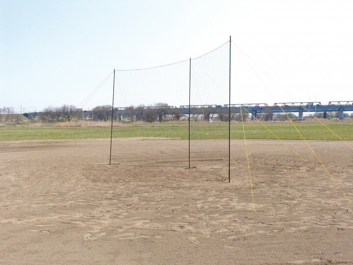 楽天市場】PROMARK 6.0M×3.0M 野球用バックネット BN-37 (野球 練習 